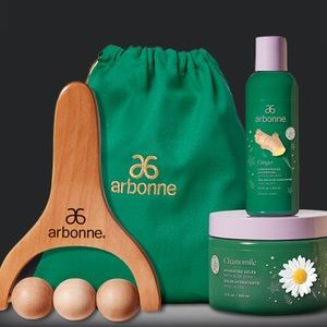 🔥 Arbonne Chamomile & Ginger Massage Gift Set